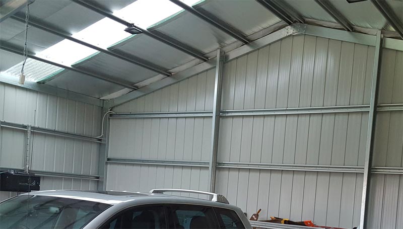 longspan roof and wall cladding Northern Rivers Fair Dinkum Builds